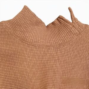Free People Sweater - We the Free Mock Neck Ribbed, Oversized, sz small